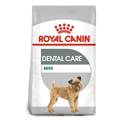 ROYAL CANIN CCN Mini Dental Care sausas maistas suaugusiems šunims, mažų veislių, mažinantis dantų akmenų susidarymą 3 kg