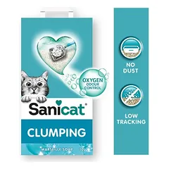 Sanicat gumulėlius sudarantis kraikas katėms su Marselio muilu, 10 l — 2 nuotrauka
