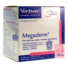 MEGADERM 4 ml pašaro papildas odai (iki 10 kg) N28