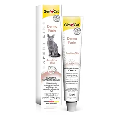 GimCat Derma pasta katėms, palaiko sveiką odą ir blizgantį kailį, 50 g