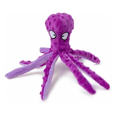 Happet violetinis pliušinis aštuonkojis žaislas šunims, 31 cm