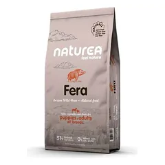 Naturea Naturals Adult and Puppies Wild Boar sausas maistas šunims 12kg nuotrauka