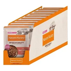 Nature's Variety Kitten Bites padaže, drėgnas maistas kačiukams 28 x 70 g — 2 nuotrauka