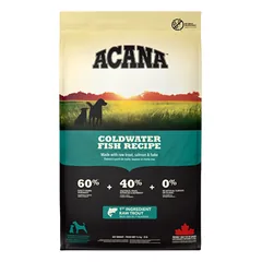 ACANA Coldwater Fish Recipe sausas pašaras šunims su žuvimi, 11,4 kg