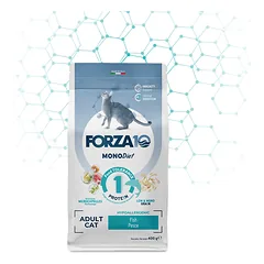 FORZA10 Mono Diet Hypoallergenic su žuvimi katėms 1.5 kg
