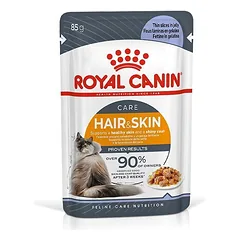 Royal Canin Hair & Skin Care konservai katėms drebučiuose