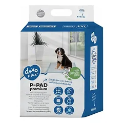Duvo+ paklotai šuniukams P-Pad Premium, žaliosios arbatos kvapo, XXL / Kiekis: 30 vnt. — 2 nuotrauka