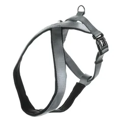 Flamingo Geschirr Cross Abbi grau