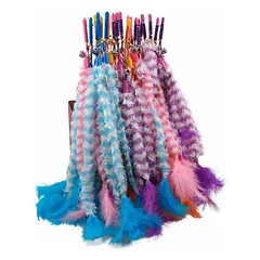 Magic Cat žaislas katėms su plunksnomis, 36cm+45cm, 1 vnt.