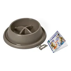 Georplast Adagio lėto maitinimo plastmasinis dubenėlis šunims, 21,5×20,5×5,5 cm — 3 nuotrauka