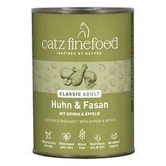 catz finefood ekonominė pakuotė, drėgnas maistas katėms 24 x 400 g