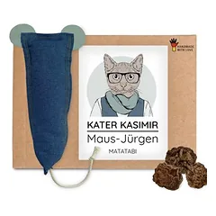 Kater Kasimir Spielmaus für Katzen, Maus-Jürgen