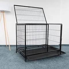 HAFENBANDE patalpų narvas šunims Cabin, Labai dideliems > 45 kg — 5 nuotrauka