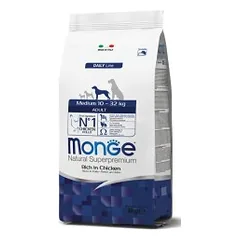 Monge medium adult visavertis sausas pašaras su vištiena 12kg