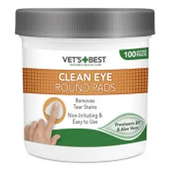 Vet's Best Clean Eye servetėlės akims valyti augintiniams nuotrauka