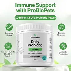 PROBIOPETS Immune probiotikai imunitetui šunims, 100 g — 3 nuotrauka