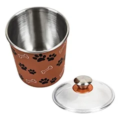 Maisto laikymo indas 15cm/1,9L rudas — 2 nuotrauka