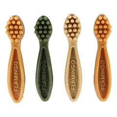 Flamingo Veggie dantų šepetėlio formos skanėstai šunims Mix, 125 - 249 g — 4 nuotrauka