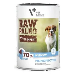 RAW Paleo Puppy Cod visavertis maistas be grūdų šuniukams su menke, 400 g — 2 nuotrauka