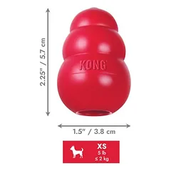 KONG Classic žaislas šunims, Ekonominis rinkinys: 2 x Dydis S — 4 nuotrauka