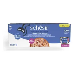 Schesir Complete Nutrition Filet sultinyje, drėgnas maistas katėms, ekonominė pakuotė 24 x 85 g — 2 nuotrauka