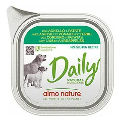 Almo Nature Daily Dog jērs ar kartupeļiem 100 g - konservi suņiem photo