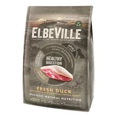Sausas šunų ėdalas - ELBEVILLE Adult All Breeds Fresh Duck Healthy Digestion 4 kg