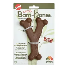 BamBones Whishbone kramtomasis šoninės skonio žaislas šunims M