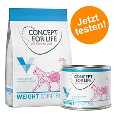 Kombi-Paket: Concept for Life Veterinary Diet Weight Control