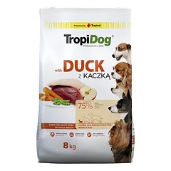 Tropidog Premium Adult Small su antiena ir ryžiais, sausas maistas šunims