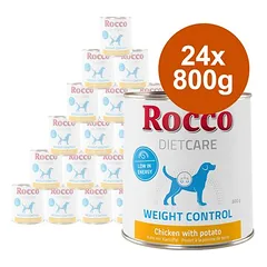 Rocco Diet Care Weight Control su vištiena ir bulvėmis, drėgnas maistas šunims 800 g — 4 nuotrauka