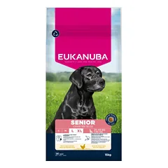 Eukanuba Life Care Large Senior sausas maistas didelių veislių senyviems šunims su vištiena, 15 kg