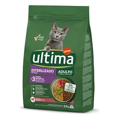 Ultima Sterilized Adult su jautiena, sausas maistas katėms
