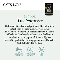 Cat´s Love Senior Ente