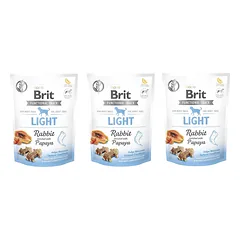 BRIT CARE DOG FUNCTIONAL SNACK LIGHT RABBIT 3x150g