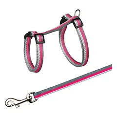 TRIXIE Freshline Spot Kačių petnešos su pavadėliu, 27-45 cm-10 mm, 1.20 m (pak.4)