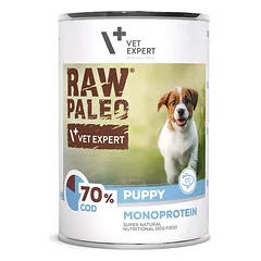 Raw Paleo Cod Puppy kons. 400g
