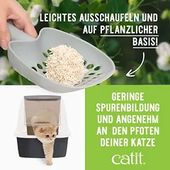 Catit Go Natural kraikas katėms su vanilės kvapu, 5,6 kg (2 x 2,8 kg) — 5 nuotrauka
