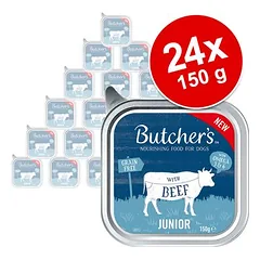 Butcher's Original drėgnas maistas šunims, ekonominė pakuotė 24 x 150 g