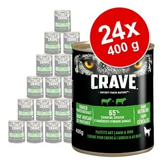 Sparpaket Crave Adult 24 x 400 g nuotrauka