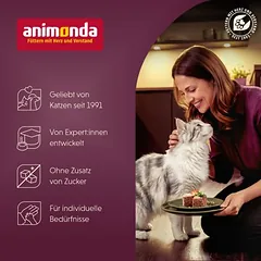 12 + 12 dovanų! 24 x 85 g Animonda Vom Feinsten drėgnas maistas katėms — 2 nuotrauka
