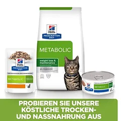 Hill's Prescription Diet Metabolic troškinys su vištiena, drėgnas maistas katėms — 5 nuotrauka