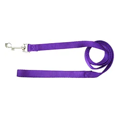 Hamilton Single Thick Leash Long - nailoninis pavadėlis mažų veislių šunims, plotis 16 mm, ilgis, Niebieski / 183cm — 2 nuotrauka