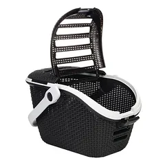 Curver transportavimo dėžė katėms, B 51 x T 38 x H 33 cm (juoda) — 4 nuotrauka