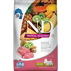 FARMINA N&D TROPICAL SELECTION - DOG Dry Pork ADULT MINI 5 kg