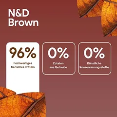 Farmina N&D Dog Brown Adult Medium & Maxi su ėriena, morkomis ir spirulina, sausas maistas šunims — 2 nuotrauka