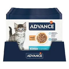 Advance Kitten su višta, drėgnas maistas kačiukams — 5 nuotrauka