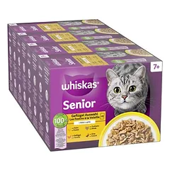 Didelė pakuotė Whiskas Senior paketėliai 96 x 85 g — 2 nuotrauka