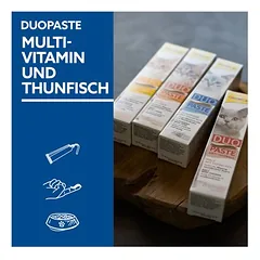 GimCat Duo pasta Multi-Vitamin su tunu, skanėstai katėms, 50 - 79 g — 4 nuotrauka
