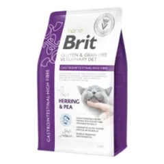Brit GF Veterinary Diets Cat Gastrointestinal High Fibre sausas pašaras katėms 2kg